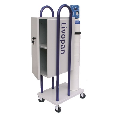 kép Palack mozgató és terápiás eszköz tároló kocsi ból ből Linde Webshop